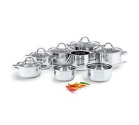 Quid Ottawa Bateria Acero Inoxidable 8 Piezas Acero