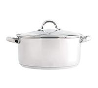 Quid Ottawa - Cacerola de 20 cm con tapa, acero inoxidable