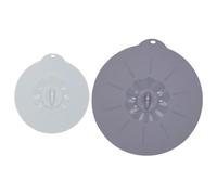Quid Ozon Set 2 Tapas De Silicona 32cm, 22cm Otros Plasticos Libre De Bpa