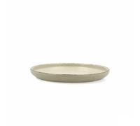 Quid Plato de Postre Duna Verde Cerámica 20 x 2,5 cm (6 Unidades)
