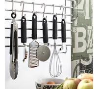 Quid Plato Habitat Negro Metal 27 x 8 x 3 cm (12 Unidades)