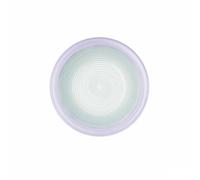 Quid Plato Hondo Kaleido Verde Morado Cerámica 21,5 cm (12 Unidades)
