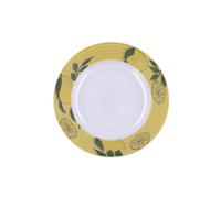 Quid Plato Hondo Sicilia Multicolor Bioplástico 20 cm (12 Unidades)