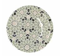 Quid Plato Llano Astro Cerámica Multicolor (Ø 26 cm) (12 Unidades)