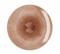 Quid Plato Llano Sunset Coral Plástico 26 cm (12 Unidades)
