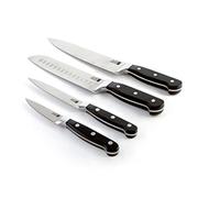 Quid Professional Inox Chef Black Set Cuchillos Cocina 9cm- 12cm- 18cm- 20cm- 25cm Acero Inox Extra Resistente