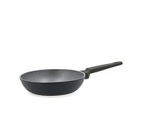 Quid Pyrex® Sartén Forjado Geoh de Aluminio 24cm | Gris, Aluminio, acabado mate, 24cm