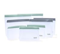 Quid Rico Set 8 Bolsas Peva Con Zip 25,4x18,3x5-20,3x14,5x5,1-15,3x10,5x5,1
