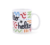 Quid SET 6 MUGS CERÁMICA HELLO COMIC