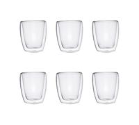 Quid SET 6 VASOS ALTO VIDRIO