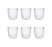 Quid SET 6 VASOS ALTO VIDRIO
