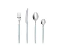 Quid Set de 16 Cubiertos Y Mango Pp Vita Aqua de Acero Inox 18/0/1,5mm | Turquesa, Acero Inox, acabado brillo, 18/0/1,5mm