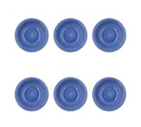 Quid Set de 6 platos hondos Creta de loza 21,5 cm | Terracota, Loza, formato redondo, 21,5 cm, 6 piezas, apilable, apto para microondas