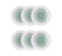 Quid Set de 6 platos llanos Velvet de cerámica 27 cm