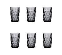 Quid Set de 6 vasos altos Maia de vidrio 40 cl