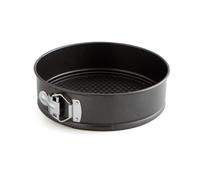 Quid Sweet Grey Molde Redondo Desmontable Acero Pintado 22cm Acero Carbonatado Apto Horno Antiadherente
