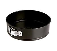 Quid Sweet Grey Molde Redondo Desmontable Acero Pintado 28 cm Negro