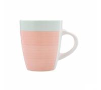 Quid Taza Kaleido Verde Coral Cerámica 330 ml (12 Unidades)