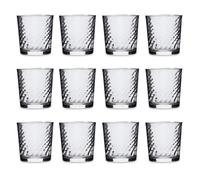 Quid Twist 2 Set 6 Vasos Bajos Vidrio 26cl Sodo Apto Frigorífico No Apto Microondas Ecológico