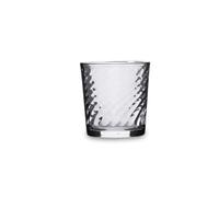 Quid Twist Set 6 Vasos Bajos Vidrio 26cl