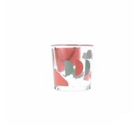 Quid Vaso Kaleido Multicolor Vidrio Abstracto 380 ml (6 Unidades) - Marca EAN: 8414793732147
