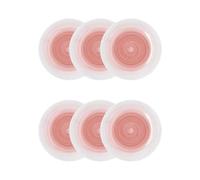 Quid Velvet Set 6 Platos Postre Ceramico 19cm Otras Ceramicas Apto Microondas Apilable