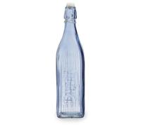 Quid Viba Botella Con Tapón Vidrio 1l Sodo Apto Frigorífico No Apto Microondas Reciclable