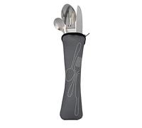 Quid Viba Set 4 Cubiertos Acero 24,5x6x3cm