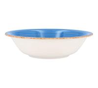 Quid Vita Azul Ensaladera Cerámica 23cm Gres Apto Microondas Seque Los Platos Por Las Dos Caras Después De Cada Lavado Apilable