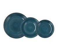 Quid Zafiro Vita Vajilla Cerámica Apto Microondas Seque Los Platos Por Las Dos Caras Después De Cada Lavado Apilable