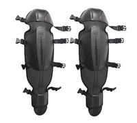 QUIDARY Polainas ajustables para cortar el césped, espinilleras para jardinería, rodilleras, motosierra, espinilleras, protectores de piernas para comer malas hierbas (largas)