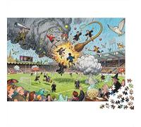 Quidditch pilado Puzzle De Madera Impermeable Puzzles De 1000 Piezas para Adultos Desafiante Y Estimulante Rompecabezas para Juegos Educativos