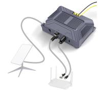 QUIDDITY Adaptador POE Gigabit 5 en 1 de 150 W compatible con StarLink (Gen2) POE DC48V/3A