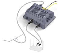 QUIDDITY Adaptador POE Gigabit 5 en 1 de 180 W compatible con StarLink (Gen3) POE DC48V/3A