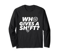 Quién da un Turno - Motor de Coches de Carreras para Amantes de los automóviles Manga Larga