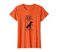 ¿Quién Deja Que se coman los Perros? Se están Comiendo a los Perros Camiseta, Mujer, Naranja, XL