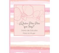 Quien Dice Dios que Soy?: Libreta Para Estudios de la Biblia | Cuaderno de 90 Pag 8.5"X11" | Regalo Cristiano Para Mujeres Y Jovenes (Spanish Edition)