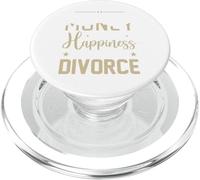 Quien Dijo Que el Dinero no Puede Comprar la Felicidad Divorcio Divertido Mujeres PopSockets PopGrip para MagSafe