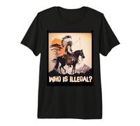 ¿Quién es Ilegal? Derechos indígenas protestan Arte Camiseta Premium