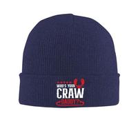 ¿Quién Es Tu Craw Daddy? Unisex Watch Cap Elástico Gorro Invierno Resistente Al Viento Gorro De Punto para Al Aire Libre Deportes Clima Frío