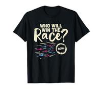 Quién ganará la Carrera revelación de género Baby Shower Rosa o Azul Camiseta