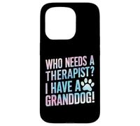 ¿Quién Necesita un Terapeuta? Tengo un Abuelo Perro Abuelo Carcasa para iPhone 15 Pro