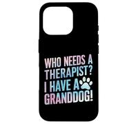 ¿Quién Necesita un Terapeuta? Tengo un Abuelo Perro Abuelo Carcasa para iPhone 16 Pro