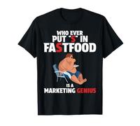 ¡Quien Ponga S En Comida Rápida! Genio De Marketing De Camiseta