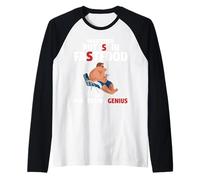 ¡Quien Ponga S En Comida Rápida! Genio De Marketing De Camiseta Manga Raglan