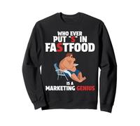 ¡Quien Ponga S En Comida Rápida! Genio De Marketing De Sudadera