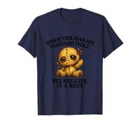 Quien Tiene Mi Muñeca Vudú Divertido Desarticulado Raunchy Gag Meme Camiseta