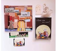¿Quién viene esta noche? Pack libro + libreta + puerta + saquito para dientes
