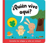 ¿Quién vive aquí?: WHO LIVES HERE? (LIBRO CON SOLAPAS)