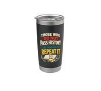 Quienes no pasan la historia están condenados a repetirla Vaso térmico de acero inoxidable de doble pared
